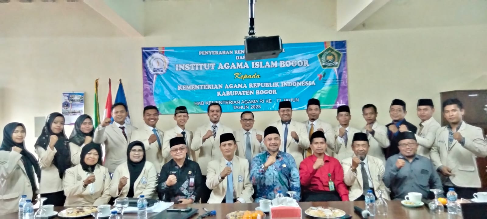 Kepala Kemenag Kabupaten Bogor Berkunjung Ke Institut Agama Islam Bogor