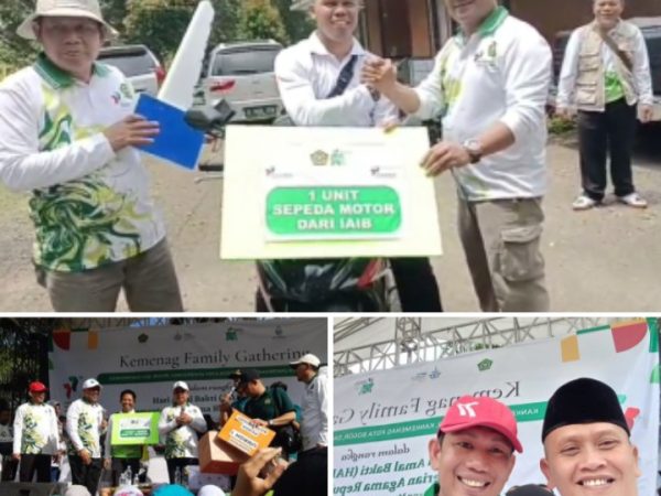 IAIB Memberikan Motor Dalam Family Gathering, Kemenag Kab. Bogor Ucapkan Terimakasih